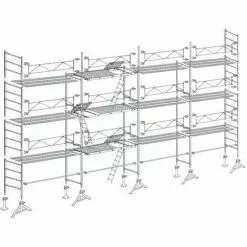 Échafaudage Altrad 49 Maçon 104 M²